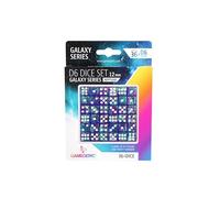Gamegenic - Galaxy Series - Neptune - Set of 36 Dice from 6-12 mm - Board Games - Board Games - Card Games - Dice Games - Accessories and Supplies for Board Games