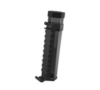 Gamegenic, Game Castle Tube Holder - Noir, 2 Supports avec Un Tube Playmat, pour Tapis de Jeu de Taille Standard, Couleur : Noir