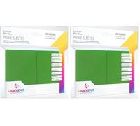 Gamegenic GGS11019ML Prime Sleeves (100-Pack), Green (Lot de 2)