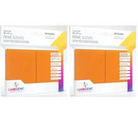 Gamegenic GGS11023ML Prime Sleeves (100-Pack), Orange (Lot de 2)
