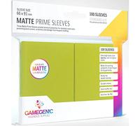 Gamegenic GGS11034ML Matte Prime Sleeves (100-Pack), Lime