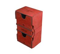 Gamegenic GGS20027ML Stronghold 200-Card Convertible Deck Box, Red