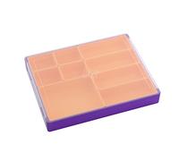 Gamegenic - GGS22006ML - Boîte à jetons convertible pour stockage et organisation, 9 plateaux amovibles en 3 tailles différentes, boîte à jetons empilable, pratique et peu encombrant, orange