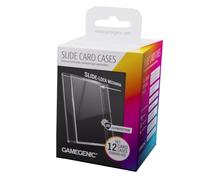 Gamegenic Lot de 12 porte-cartes rigides de qualité supérieure avec mécanisme de verrouillage coulissant innovant, conçus pour les cartes à collectionner de taille standard, parfaits pour les cartes