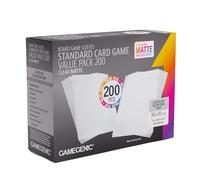 Gamegenic Lot de 200 pochettes mates de taille standard pour jeux de cartes
