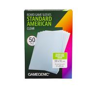 Gamegenic Lot de 50 pochettes de jeu Unit Gamegenic - Accessoire de jeu | Les joueurs de jeux de société peuvent protéger leurs cartes avec ces pochettes Gamegenic de qualité - Taille américaine