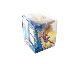 Gamegenic, Magic : The Gathering - Marvel Spider-Man Art Squire Plus 100+ XL, jusqu'à 100+ cartes à double couche, avec 1 étui pour cartes Slide