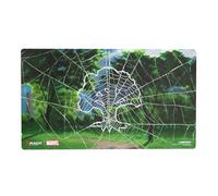 Gamegenic, Magic: The Gathering - Marvel Spider-Man Shiny Playmat - Spider-Man Forest Tapis de Jeu de 2 mm d'épaisseur