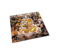 Gamegenic MTG The Hobbit 2-Player Playmat Bilbo's Pantry | Tapis de jeu Prime pour 2 joueurs en caoutchouc naturel, 700 x 700 mm
