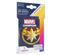 Gamegenic Pochettes De Cartes Champions Capitaine Marvel 66x91 Mm