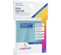 Gamegenic – Protège-cartes Prime Sleeves x50 transparents brillants mini 53×53 mm Bleu foncé