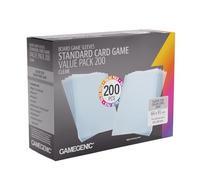 Prime Sleeves, Lot de 200 pochettes de jeu de cartes Prime Standard 66 mm par 91 mm, porte-cartes de qualité supérieure, à utiliser avec les jeux TCG et LCG, extra haute clarté