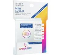 Gamegenic : Sachet de 50 protège-cartes mate - 5,3 x 5,3 cm - Mini square dark blue G