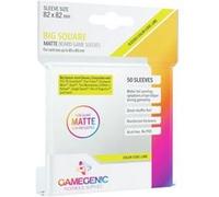 Gamegenic : Sachet de 50 protège-cartes mate - 8,2 x 8,2 cm - Big square lime G