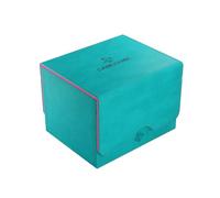 Gamegenic Sidekick 100+ XL Ligne Exclusive – Jusqu'à 100 cartes à double couche – Turquoise/Rose