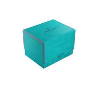 Gamegenic, Sidekick 100+ XL Exclusive Line Teal/Pink, jusqu'à 100 Cartes à Double Couche, Couleur : Turquoise/Rose