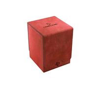 Gamegenic Squire 100-Card Convertible Deck Box, Red