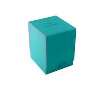 Gamegenic, Squire 100+ XL Exclusive Line Teal/Pink, jusqu'à 100 cartes à double couche, couleur : turquoise/rose