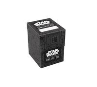 Gamegenic, Star Wars : Crate souple illimitée - Motif illimité, peut contenir 60 cartes à double couche, boîte à jetons incluse
