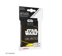 Gamegenic - Star Wars™: Manches D'Art Pour Cartes Arrière Jaune