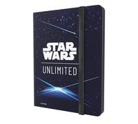 Gamegenic, Star Wars : Unlimited Album 18 poches - Carte arrière bleue