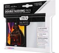 Gamegenic Star Wars : Unlimited Art Sleeves Double Sleeves Pack Darth Vader