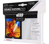 Gamegenic Star Wars : Unlimited Art Sleeves Double Sleeving Pack Luke Skywalker