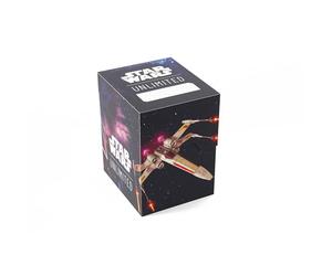 Gamegenic - Star Wars Unlimited Deck - Box X-Wing/Chasseur TIE - Jeux de société - Jeux de Cartes - Accessoires et Fournitures pour Jeux de société - Matériel de Protection