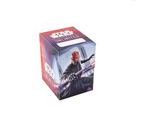 Gamegenic, Star Wars : Unlimited Soft Crate - Dark Maul - Peut contenir 60 cartes à double couche - Boîte à jetons incluse