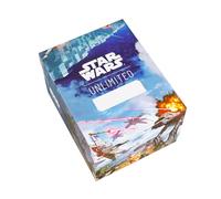 Gamegenic - Star Wars Unlimited Soft Crate - Full-Color Printed & Officially Licensed Durable Deck Box, Holds 60 Double-Sleeved Cards, TCGs and LCGs, Battle of Scarif