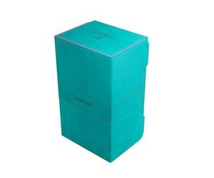 Gamegenic, Stronghold 200+ XL Exclusive Line Teal/Pink, jusqu'à 200 Cartes à Double Couche, Couleur : Turquoise/Rose