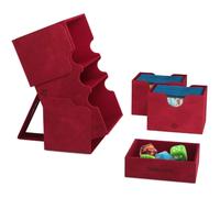 Gamegenic Rangement de collections Stronghold 200+ XL GGS20111ML – Multilingue (espagnol) – Rouge