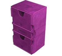 Gamegenic Boîte de deck Stronghold 200+ XL convertible Violet double poche