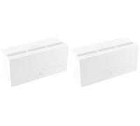 Gamegenic - Triple Deck Holder 300+ XL White - Jeux de société - Jeux de Cartes - Accessoires et Fournitures pour Jeux de société - Matériel de Protection (Lot de 2)