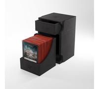 Gamegenic Boîte pour cartes Watchtower 100 + XL Convertible Noir MTG Pokemon Magic