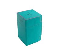 Gamegenic, Watchtower 100+ XL - Exclusive Line Teal/Pink, jusqu'à 100 cartes à double couche, couleur : turquoise/rose