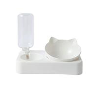 Gamelle 2 en 1 pour animaux de compagnie - Gamelle double pour nourriture et eau