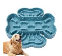 Gamelle à alimentation lente pour animaux de compagnie, mangeoire pour chien à ventouse avec conception de puzzle pour des repas interactifs, favorise l'engagement mental et une alimentation saine, pl