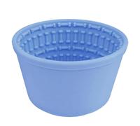 Gamelle à alimentation lente pour chien, bol à lécher pour chien avec ventouse antidérapante, bol d'alimentation lente pour chien, bols en silicone pour chien à alimentation lente, assiette