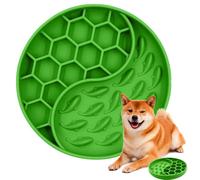Gamelle à Alimentation Lente pour Chien - Bol à Ventouse en Silicone pour Chien de Petite Taille, Moyen et Grand, Chiot, Animal de Compagnie âgé, intérieur, extérieur, Cour