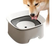 Gamelle À Eau Anti-Débordement Canin Plat Boire et Manger Animaux