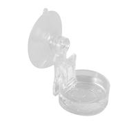 Gamelle à eau caméléon pour reptiles avec ventouse - Décoration d'habitat - 4 x 4 cm - Parfait pour lézards, araignées, grenouilles et caméléons