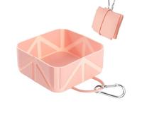 Gamelle à eau de voyage pour chien - Mangeoire pliable pour animal domestique - 500 ml - Récipient portable pour voiture, plage, camping, bateau, camping-car, marche en plein air, voyage, randonnée