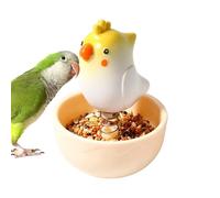 Gamelle à eau pour oiseaux | Jouet pour animal domestique | Gamelle à eau pour oiseaux - pour calopsitte, conure, ara, perruche, inséparable, petit animal, bain, voyage, intérieur ou extérieur