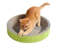 Gamelle à gratter pour chaton - Tapis à gratter rond pour chat, protection de meubles, jouet d'activité interactif | Enrichissement du chat pour un comportement naturel sain et amusant pour les chats