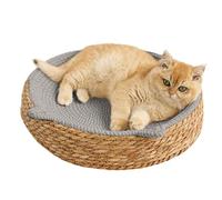 Gamelle à griffer pour chat | Coussin respirant | Motif oreilles de en corde de coton - Pour jouer, exercice, enrichissement, activité, coupe des ongles, soins des pattes et meubles de sécurité