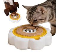 Gamelle à lécher canin avec une balle | Mangeoire Lente Pour Animaux Domestiques - Gamelle lente de chat | Pour Les Chiens Chats Appartement Chambre Étudiante Résidence Cuisine Salle De Séjour Balconn