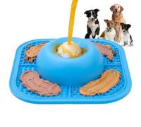 Gamelle À Lécher pour Chien avec Balle Roulante Jouet Interactif