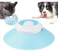 Gamelle à lécher pour chien, chat - Jouets pour nourriture liquide - Soulage l'anxiété - Distributeur de friandises pour chien - Balle à lécher antidérapante - Jouets d'enrichissement pour apaiser et