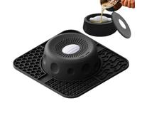 Gamelle À Lécher pour Chiens | Distributeur Silicone À Boule Rotative | Bol à lécher Liquide | Alimentation Saine Nourriture Chiots Léchage Yaourt Purée Viande Friandises